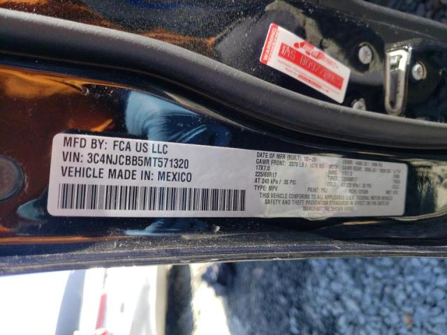 Фото 10 с аукциона – 2021 JEEP COMPASS LA с VIN 3C4NJCBB5MT571320