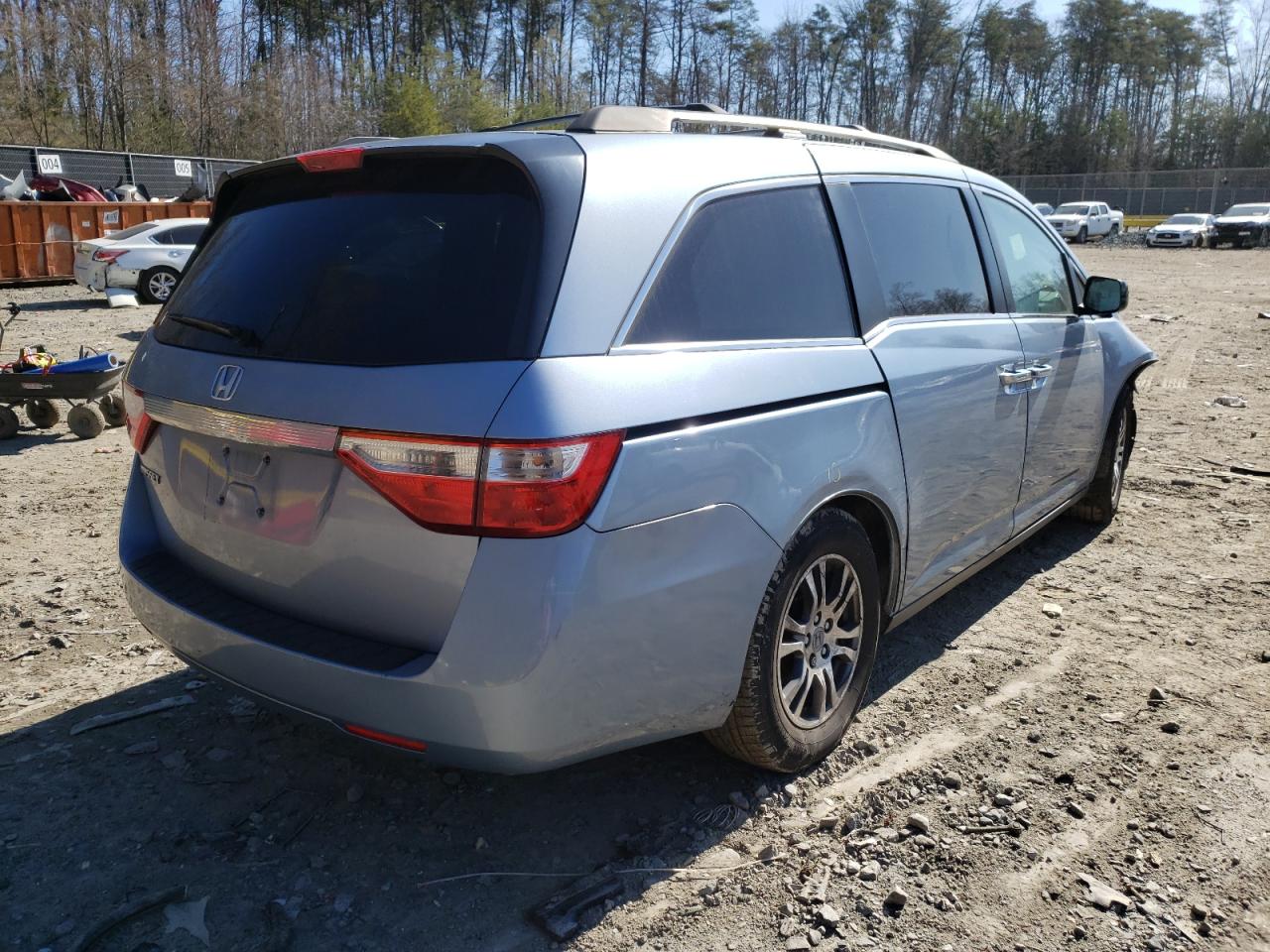 Photo 4 from auction – 2012 HONDA ODYSSEY with VIN 5FNRL5H4XCB093375