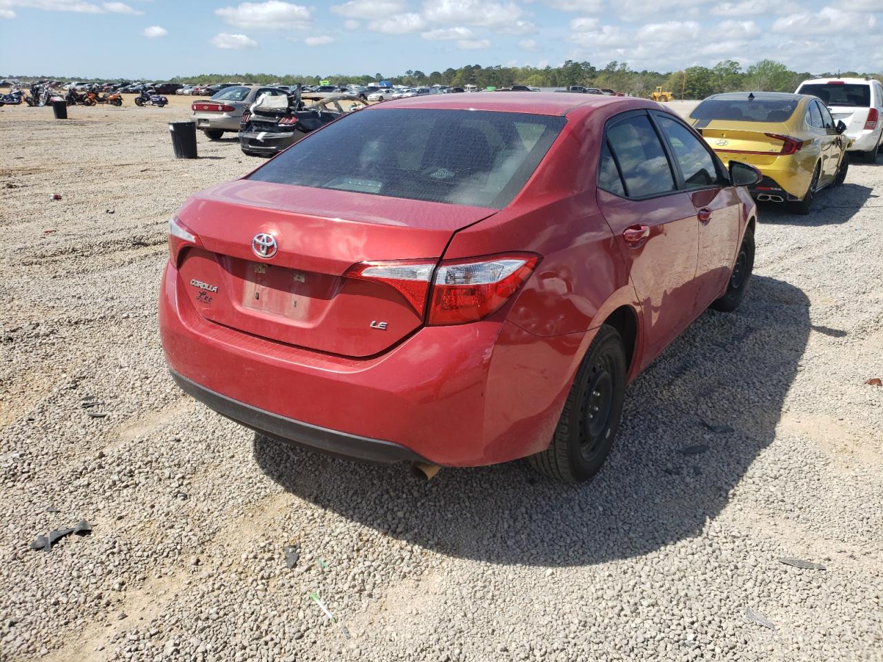 Photo 4 from auction – 2016 TOYOTA COROLLA L with VIN 5YFBURHE5GP453452