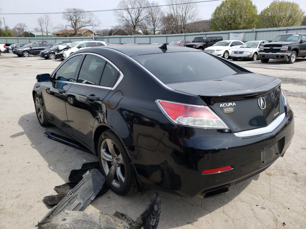 Photo 3 from auction – 2012 ACURA TL with VIN 19UUA9F57CA005363