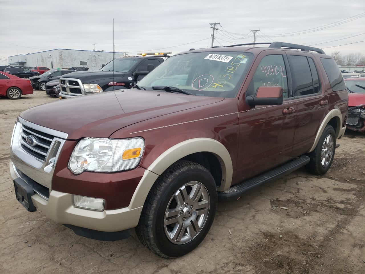 Photo 2 from auction – 2010 FORD EXPLORER E with VIN 1FMEU7EE0AUA01100