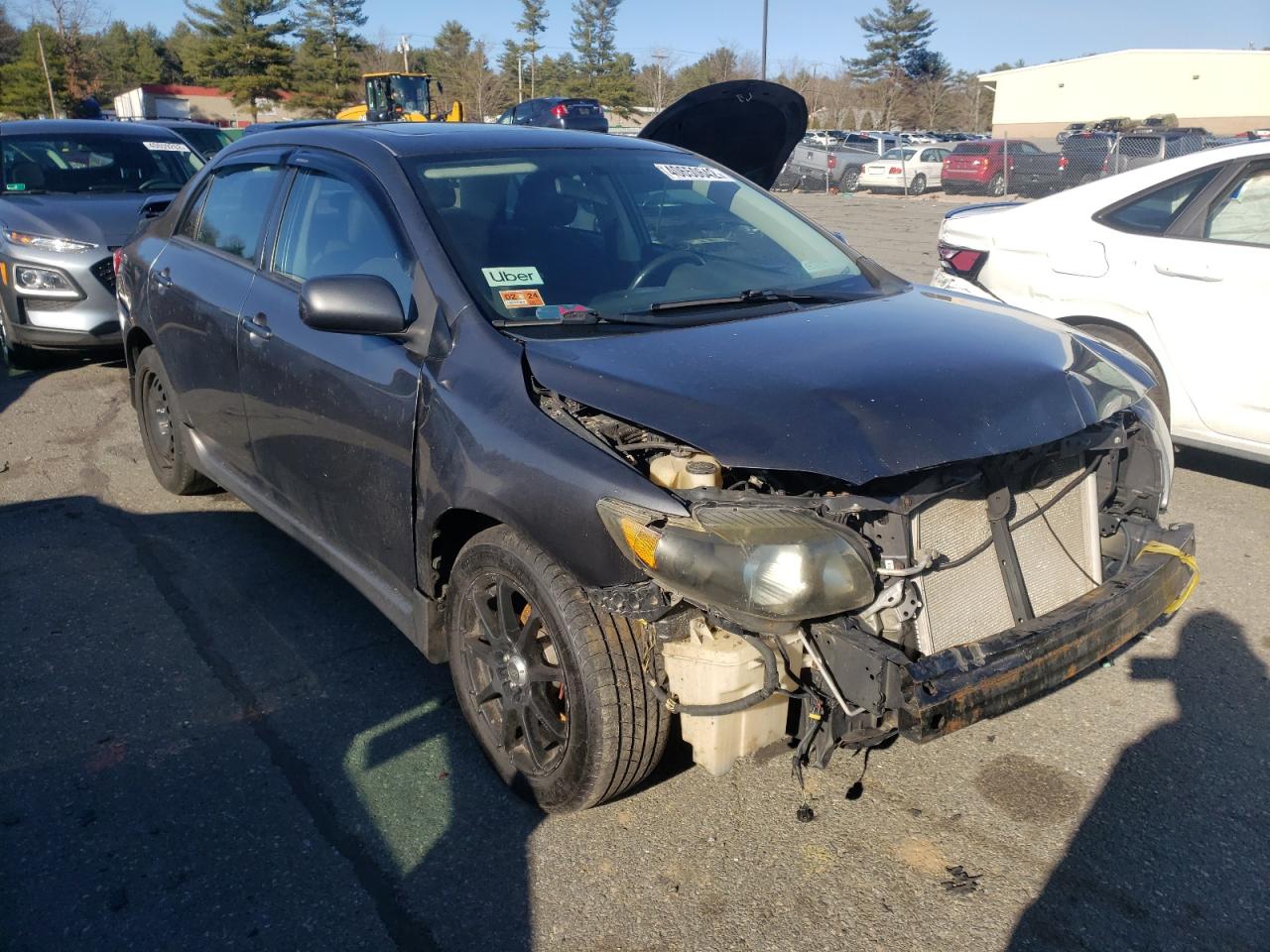 TOYOTA COROLLA BA 2010 with VIN 2T1BU4EE6AC476012 - Photo from auction