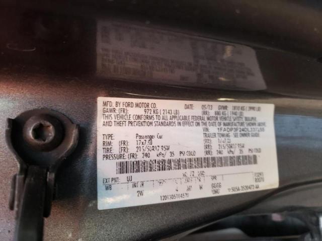 Photo 10 from auction – 2013 FORD FOCUS SE with VIN 1FADP3F24DL337255