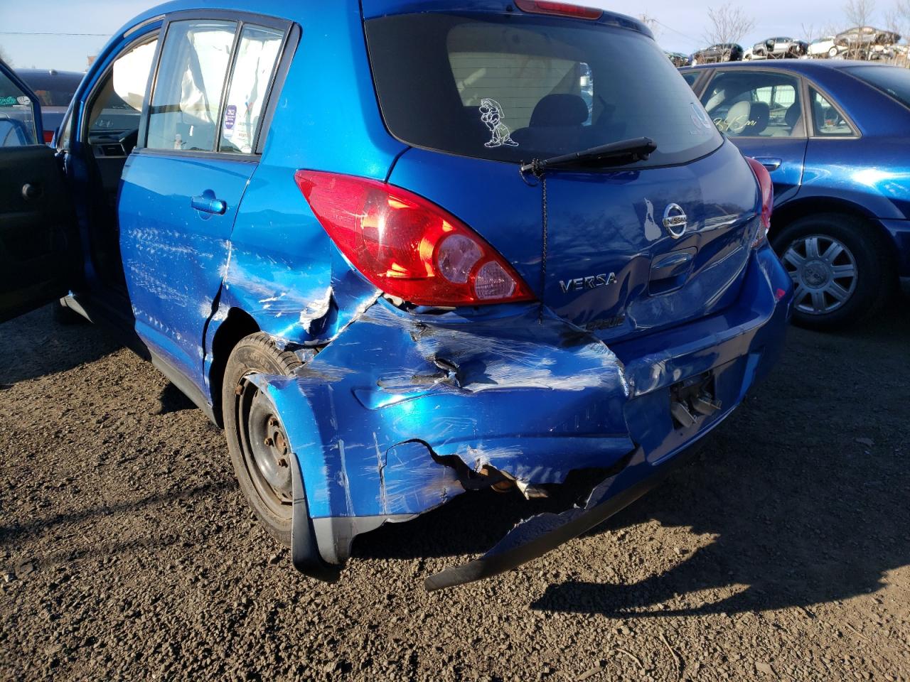 Photo 9 from auction – 2007 NISSAN VERSA S with VIN 3N1BC13E77L373324