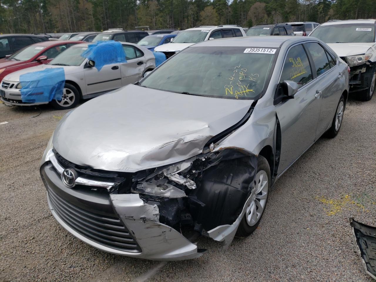 Photo 2 from auction – 2015 TOYOTA CAMRY LE with VIN 4T1BF1FK0FU901159