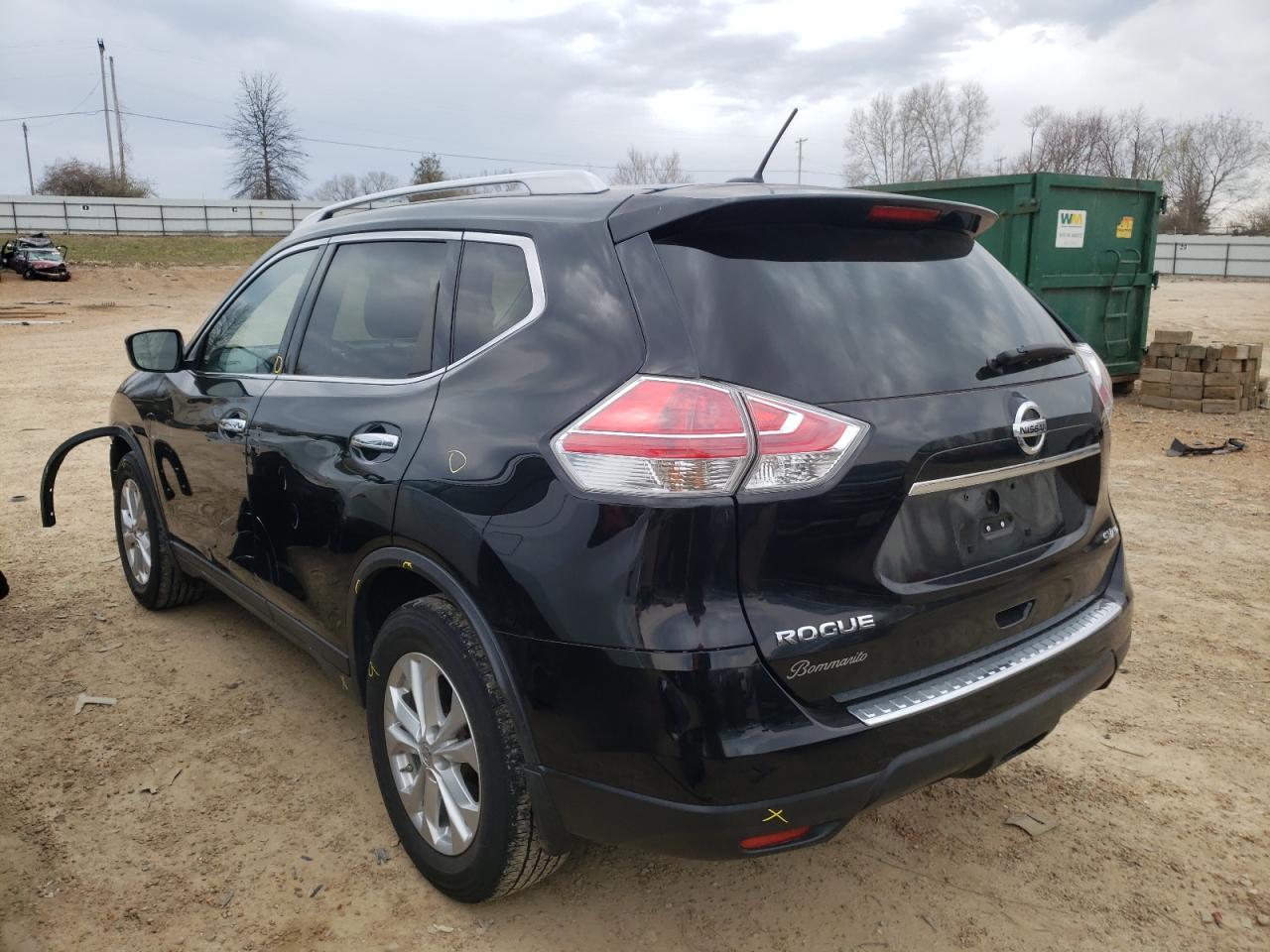 Photo 3 from auction – 2015 NISSAN ROGUE S with VIN KNMAT2MV2FP556484
