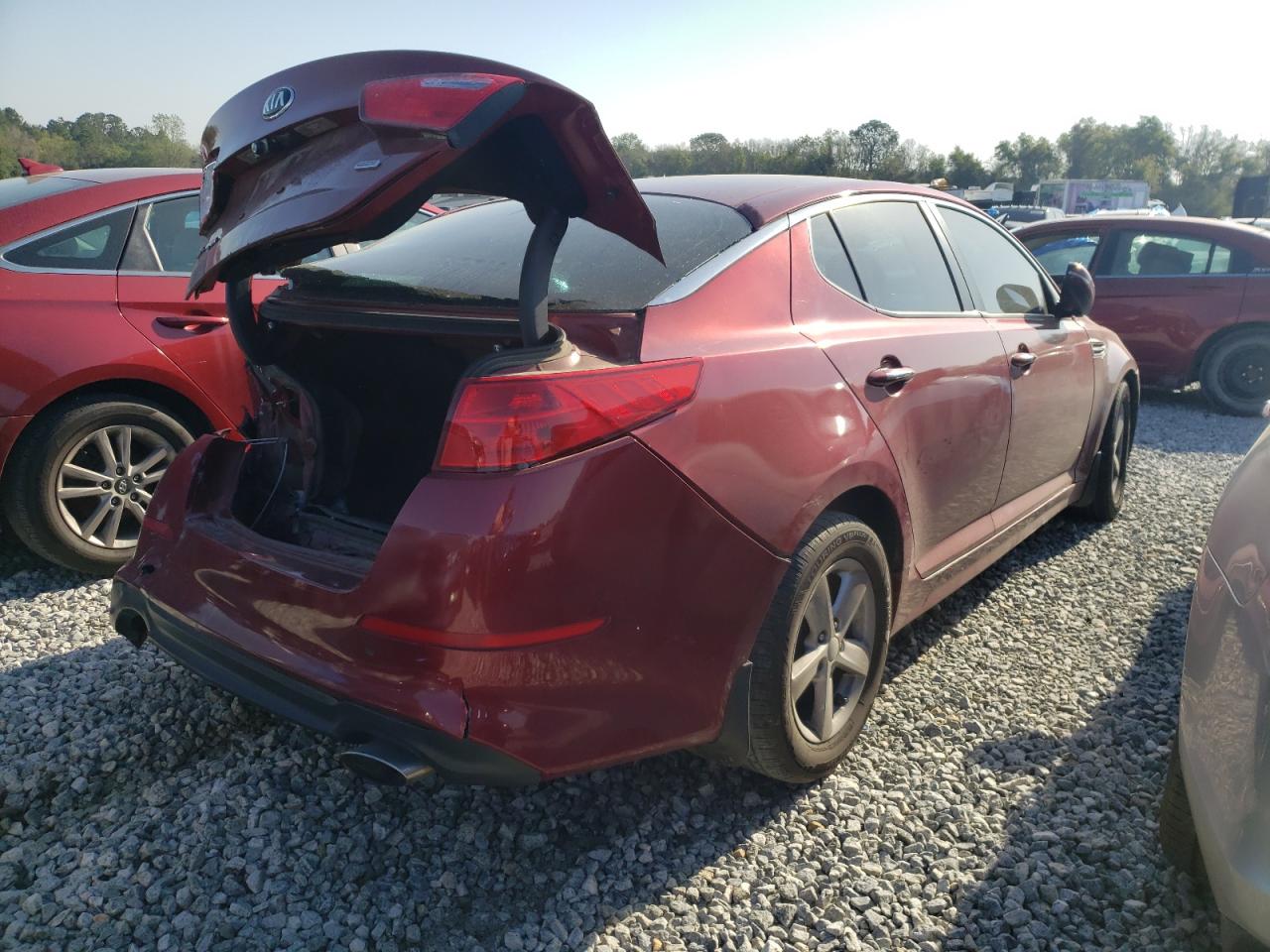 Photo 4 from auction – 2014 KIA OPTIMA LX with VIN 5XXGM4A72EG305141