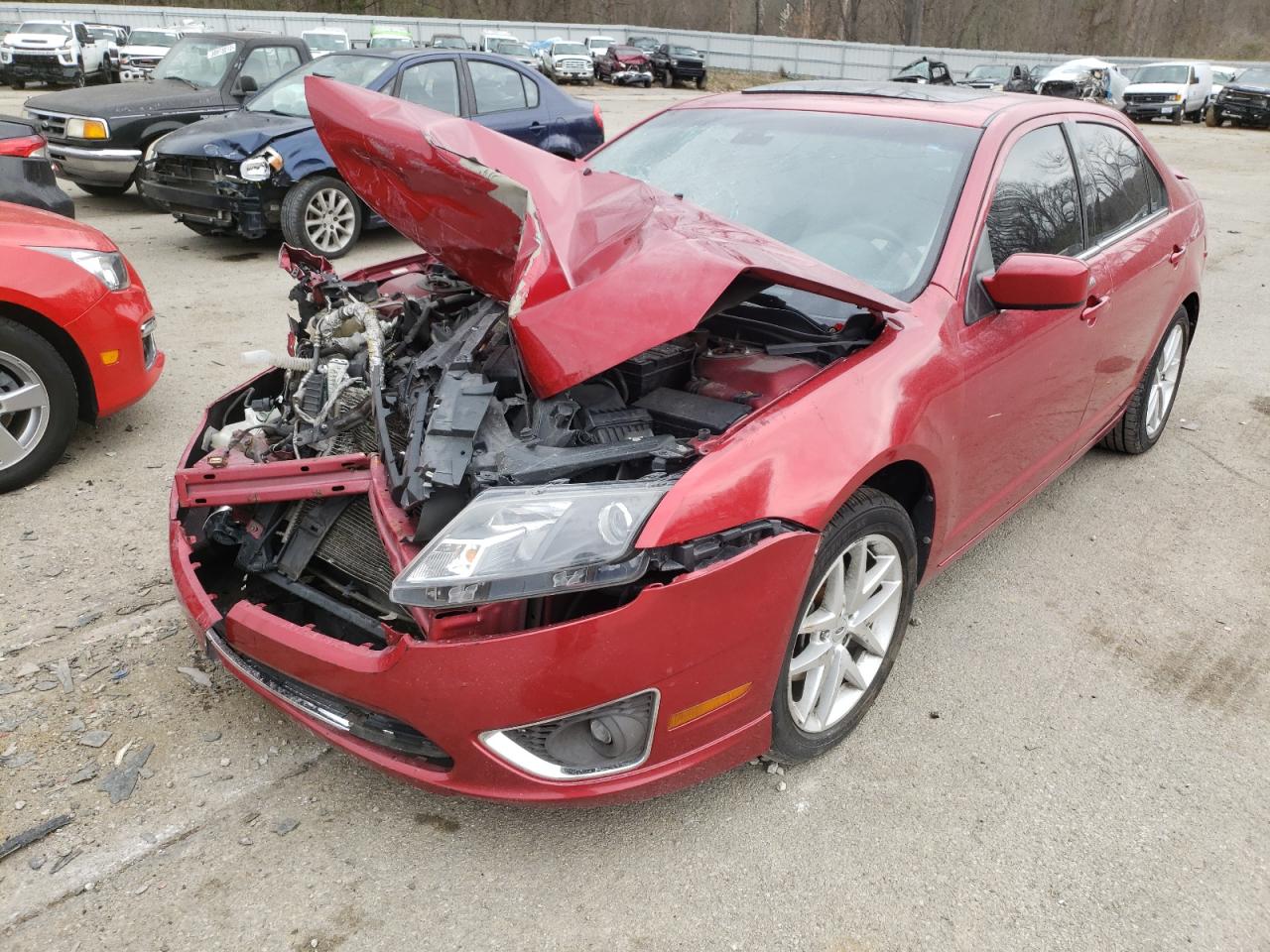 Photo 2 from auction – 2012 FORD FUSION SEL with VIN 3FAHP0JG2CR175242