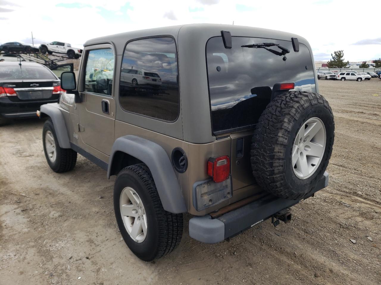 Photo 3 from auction – 2005 JEEP WRANGLER with VIN 1J4FA69S35P306116