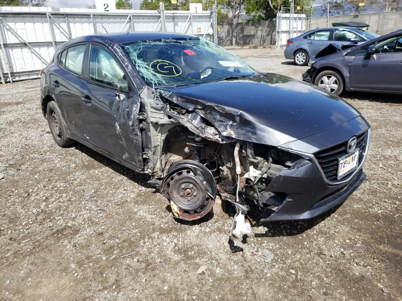 Photo 1 from auction – 2015 MAZDA 3 SPORT with VIN 3MZBM1K77FM146041