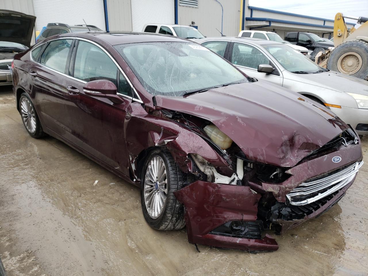 FORD FUSION TIT 2013 with VIN 3FA6P0K96DR267298 - Photo from auction