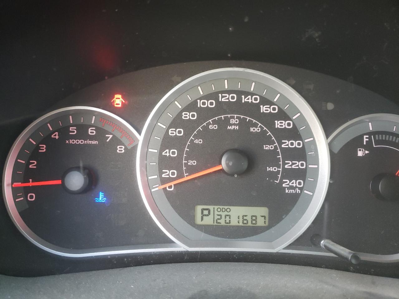 Photo 8 from auction – 2008 SUBARU IMPREZA 2. with VIN JF1GH62608H825440