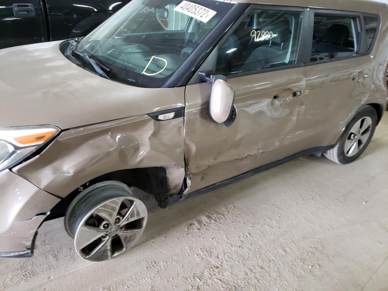 Photo 9 from auction – 2014 KIA SOUL with VIN KNDJN2A22E7097900