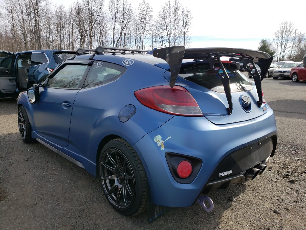 Photo 3 from auction – 2016 HYUNDAI VELOSTER T with VIN KMHTC6AE0GU261273