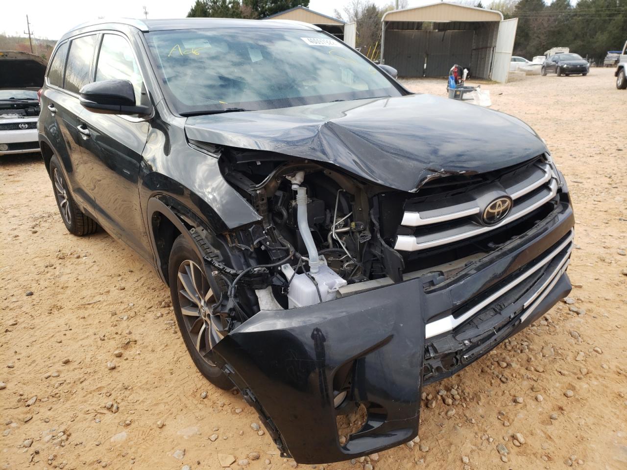 TOYOTA HIGHLANDER 2017 con VIN 5TDKZRFH4HS214269 - Foto de la subasta