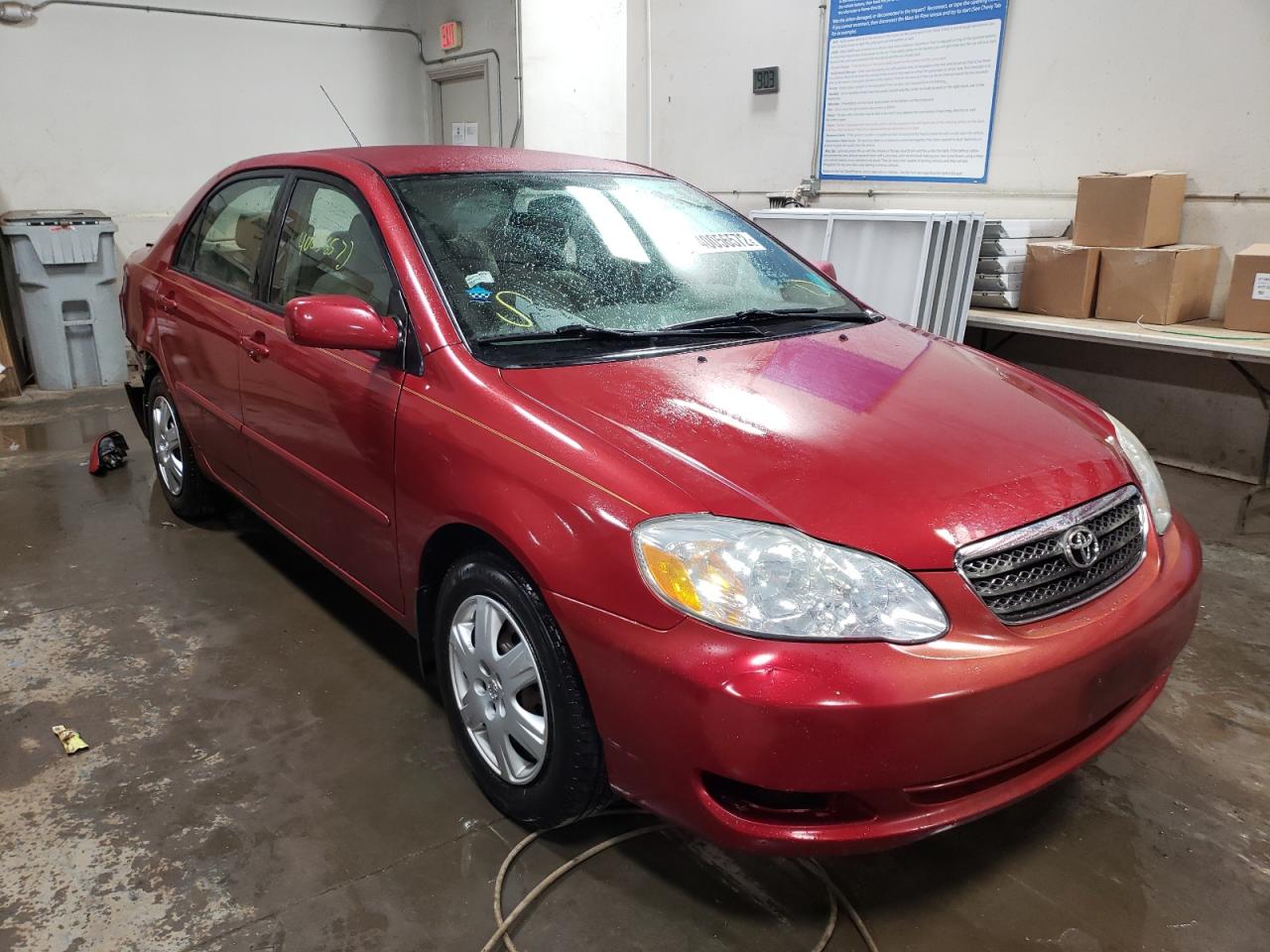 TOYOTA COROLLA CE 2006 with VIN 1NXBR32E16Z666984 - Photo from auction