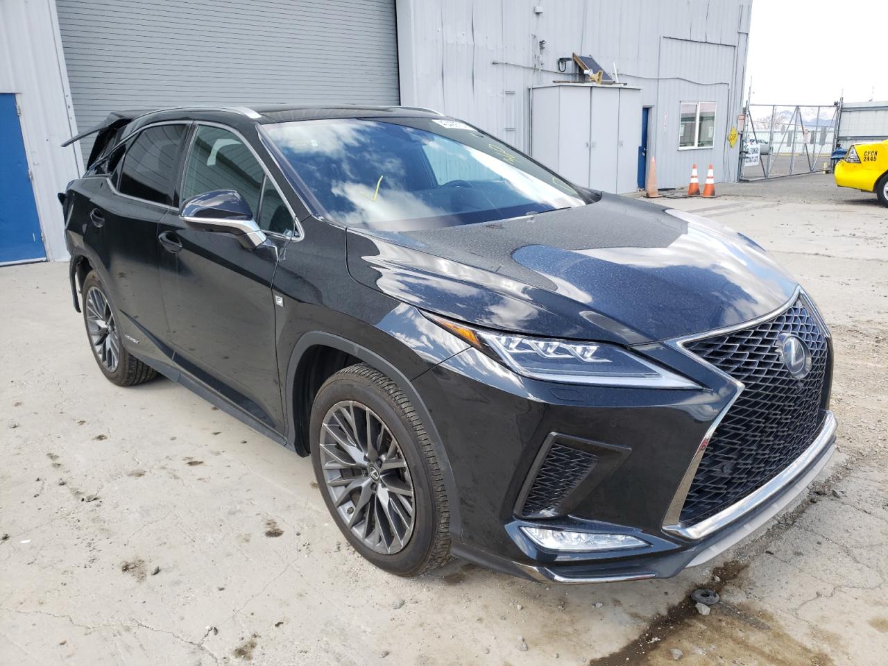 LEXUS RX 450H F- 2021 with VIN 2T2YGMDA1MC064211 - Photo from auction