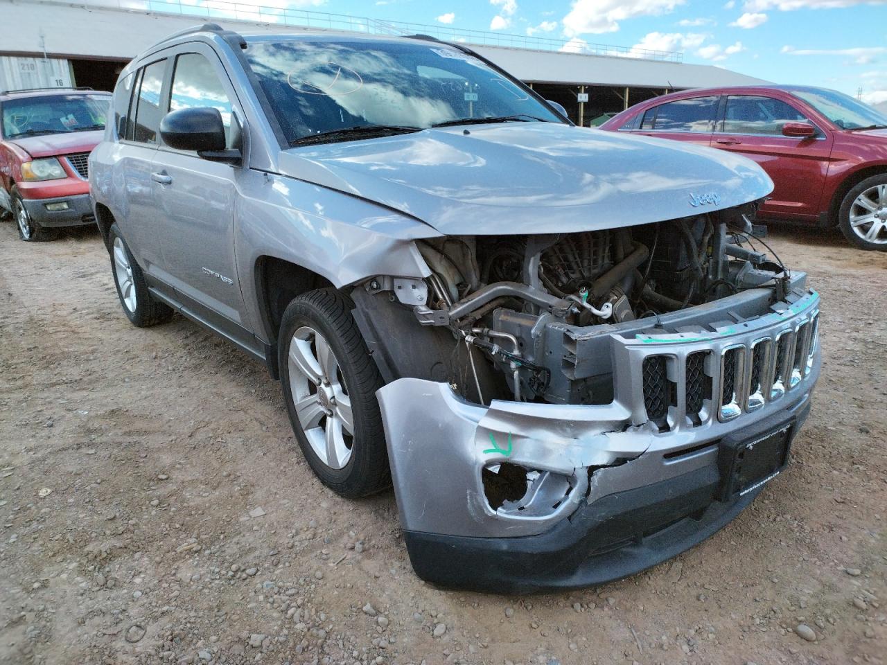 JEEP COMPASS SP 2017 with VIN 1C4NJCBA5HD147204 - Photo from auction