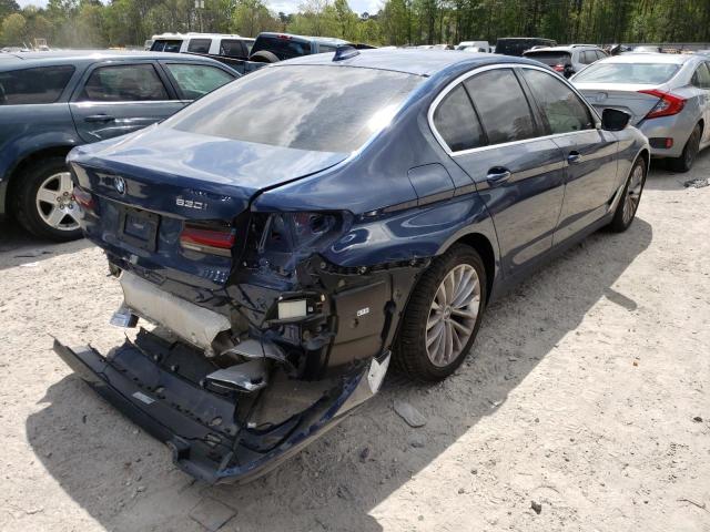 Photo 4 from auction – 2021 BMW 530 I with VIN WBA53BH04MCG46370