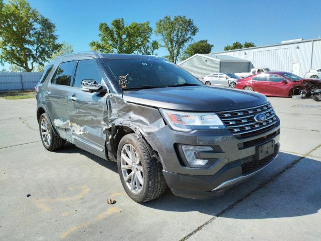 FORD EXPLORER L 2017 with VIN 1FM5K8F84HGC35866 - Photo from auction