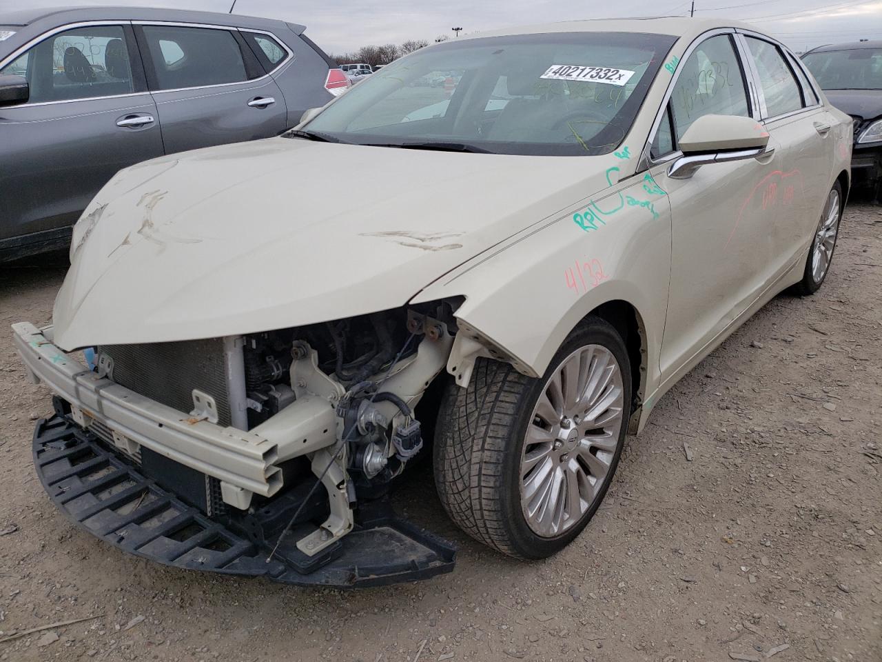 Photo 2 from auction – 2014 LINCOLN MKZ with VIN 3LN6L2J92ER808024