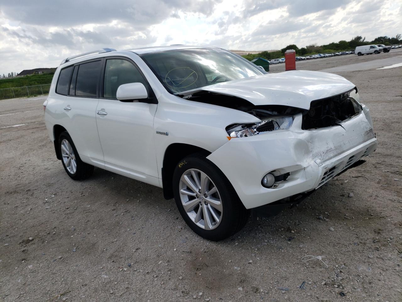 TOYOTA HIGHLANDER 2008 with VIN JTEEW44A882003836 - Photo from auction