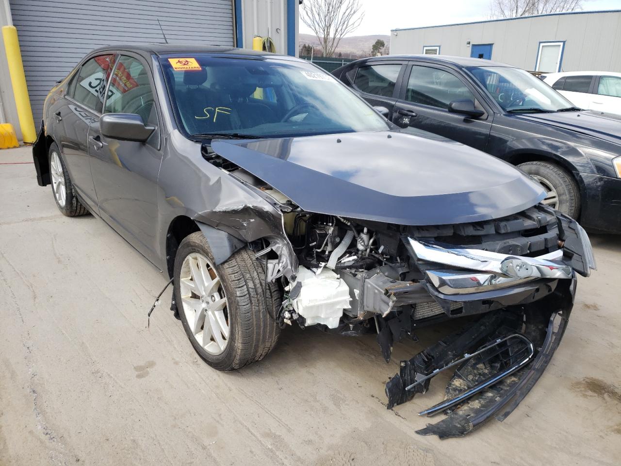 FORD FUSION 2012 with VIN 3FAHP0CG2CR272213 - Photo from auction