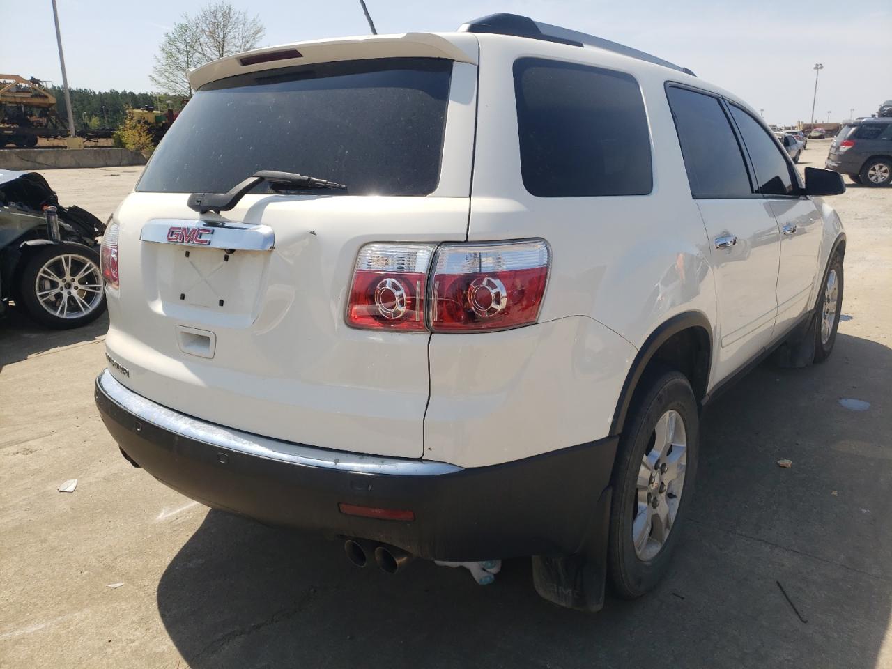 Photo 4 from auction – 2010 GMC ACADIA with VIN 1GKLRLED6AJ170248