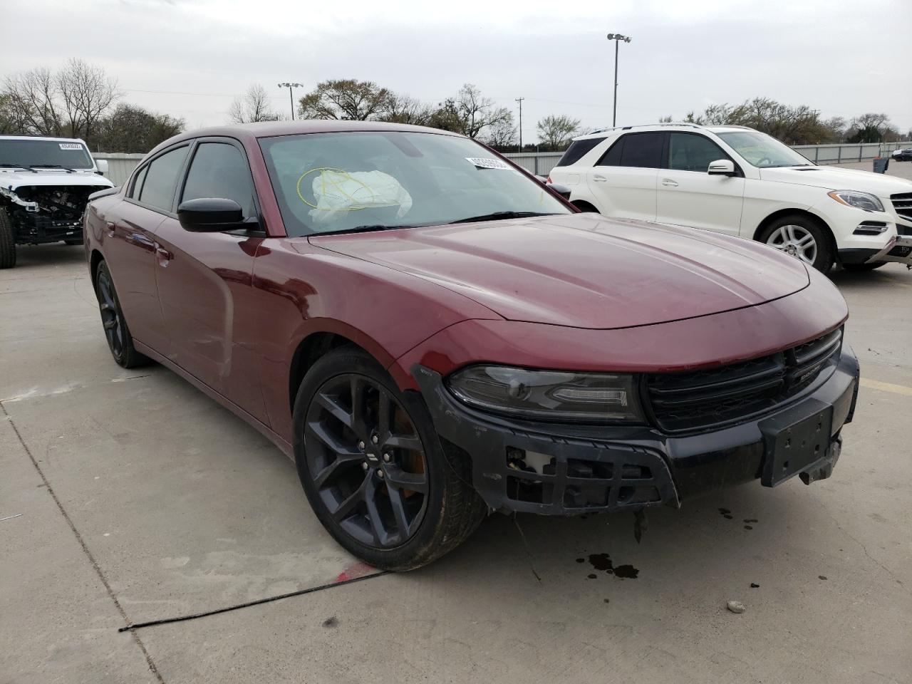 DODGE CHARGER SX 2019 with VIN 2C3CDXBG2KH554275 - Photo from auction