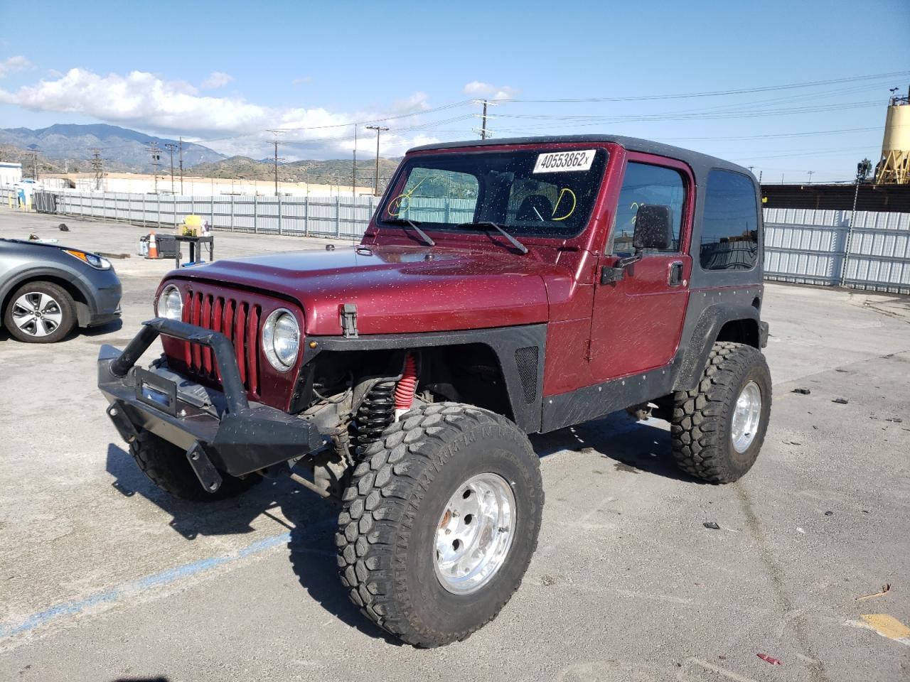Photo 2 from auction – 1999 JEEP WRANGLER / with VIN 1J4FY19S6XP416854