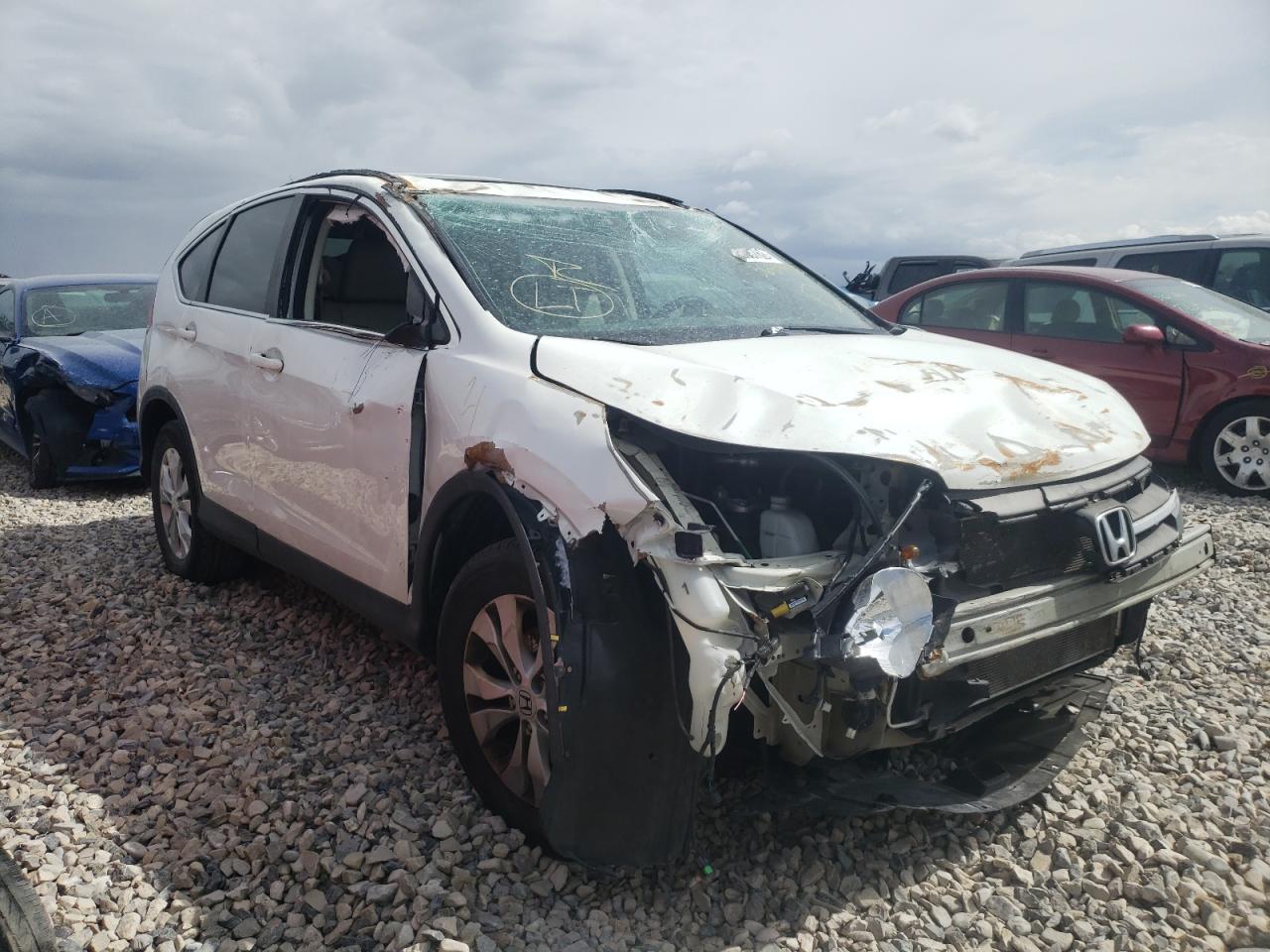 HONDA CR-V EXL 2013 with VIN 5J6RM3H73DL010969 - Photo from auction