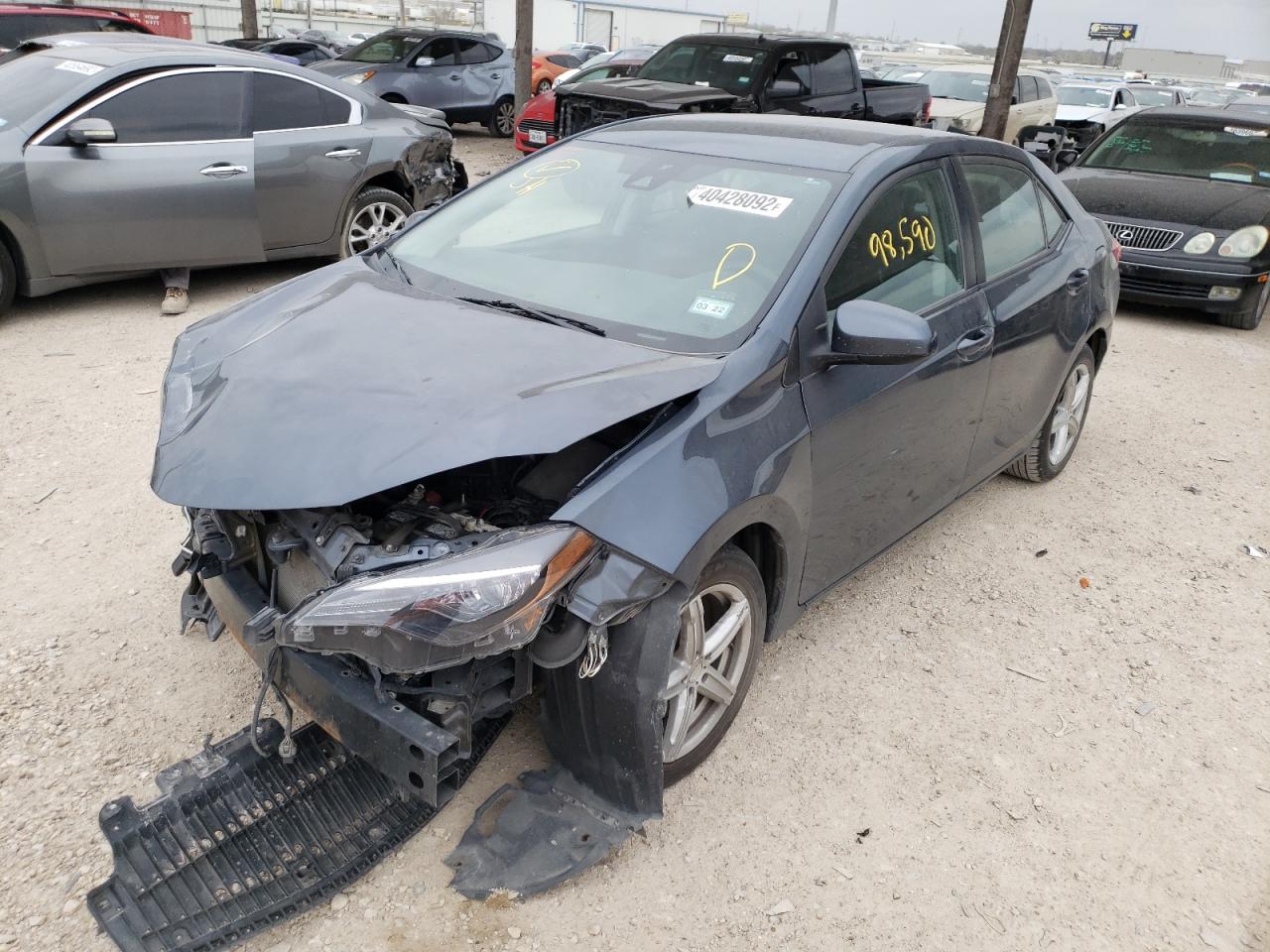 Photo 2 from auction – 2017 TOYOTA COROLLA L with VIN 2T1BURHE1HC907648