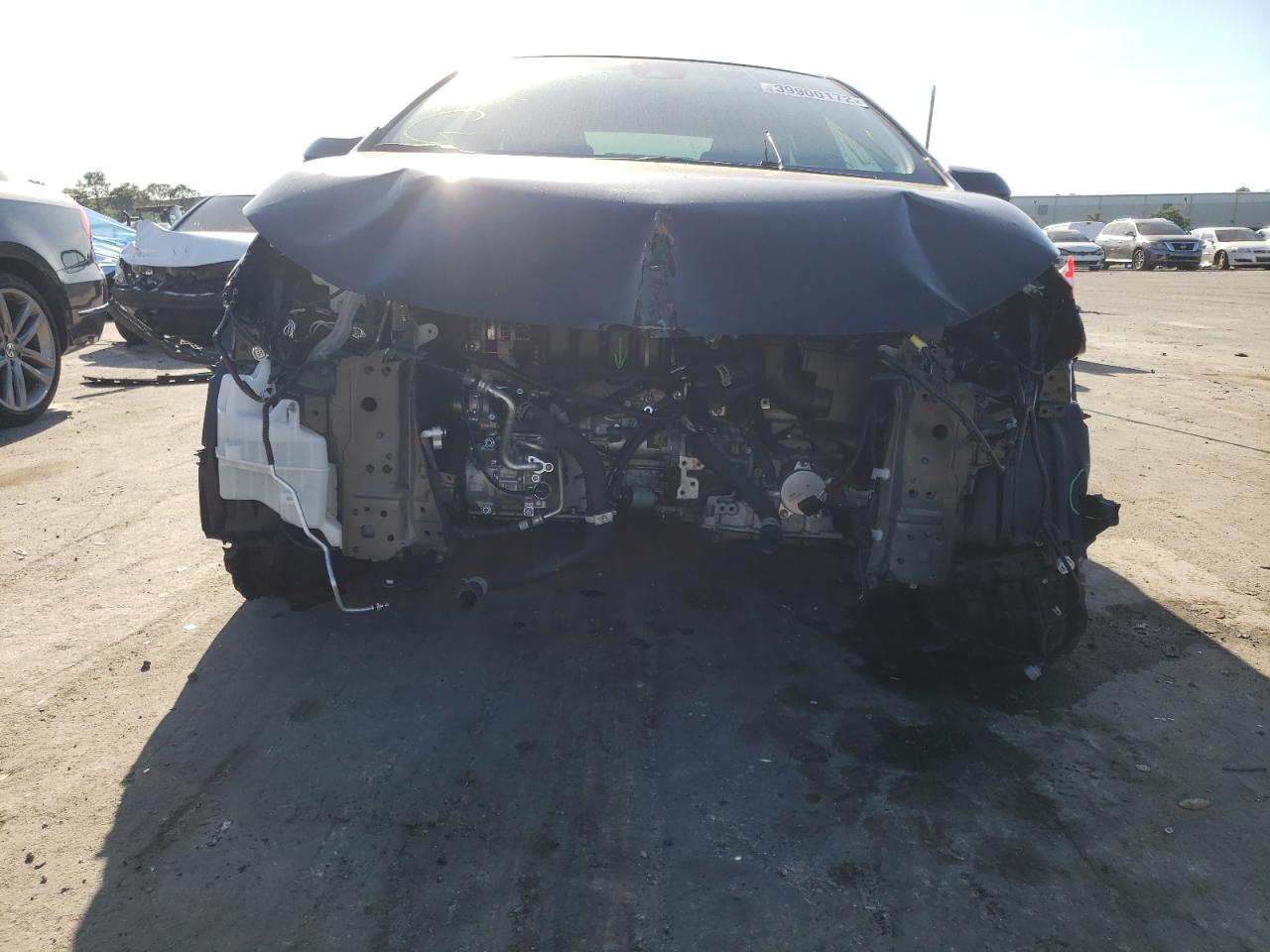 Photo 9 from auction – 2021 TOYOTA COROLLA LE with VIN JTDEPMAE2MJ153367