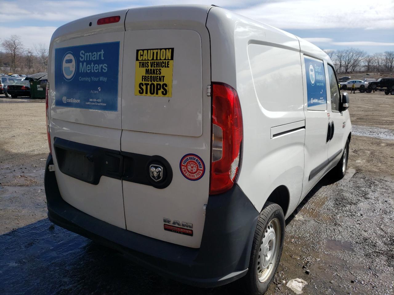 Photo 4 from auction – 2018 RAM PROMASTER with VIN ZFBERFAB5J6J44854