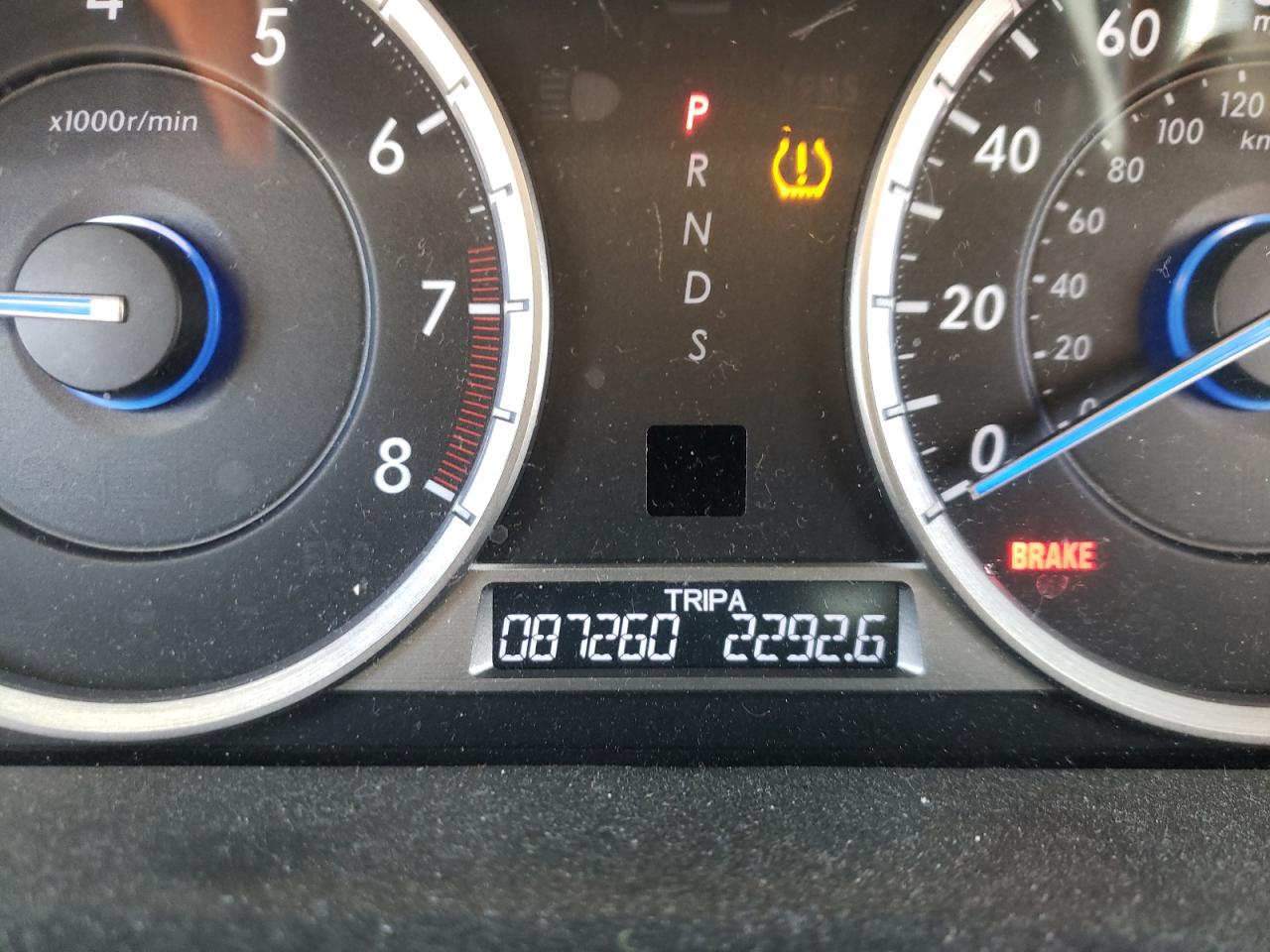 Photo 8 from auction – 2014 HONDA CROSSTOUR with VIN 5J6TF2H51EL003190