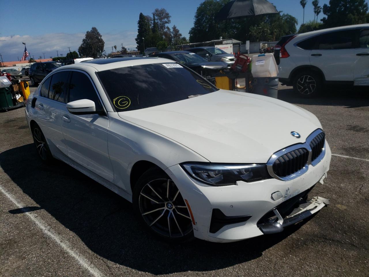 BMW 330I 2019 with VIN WBA5R1C53KAJ99287 - Photo from auction
