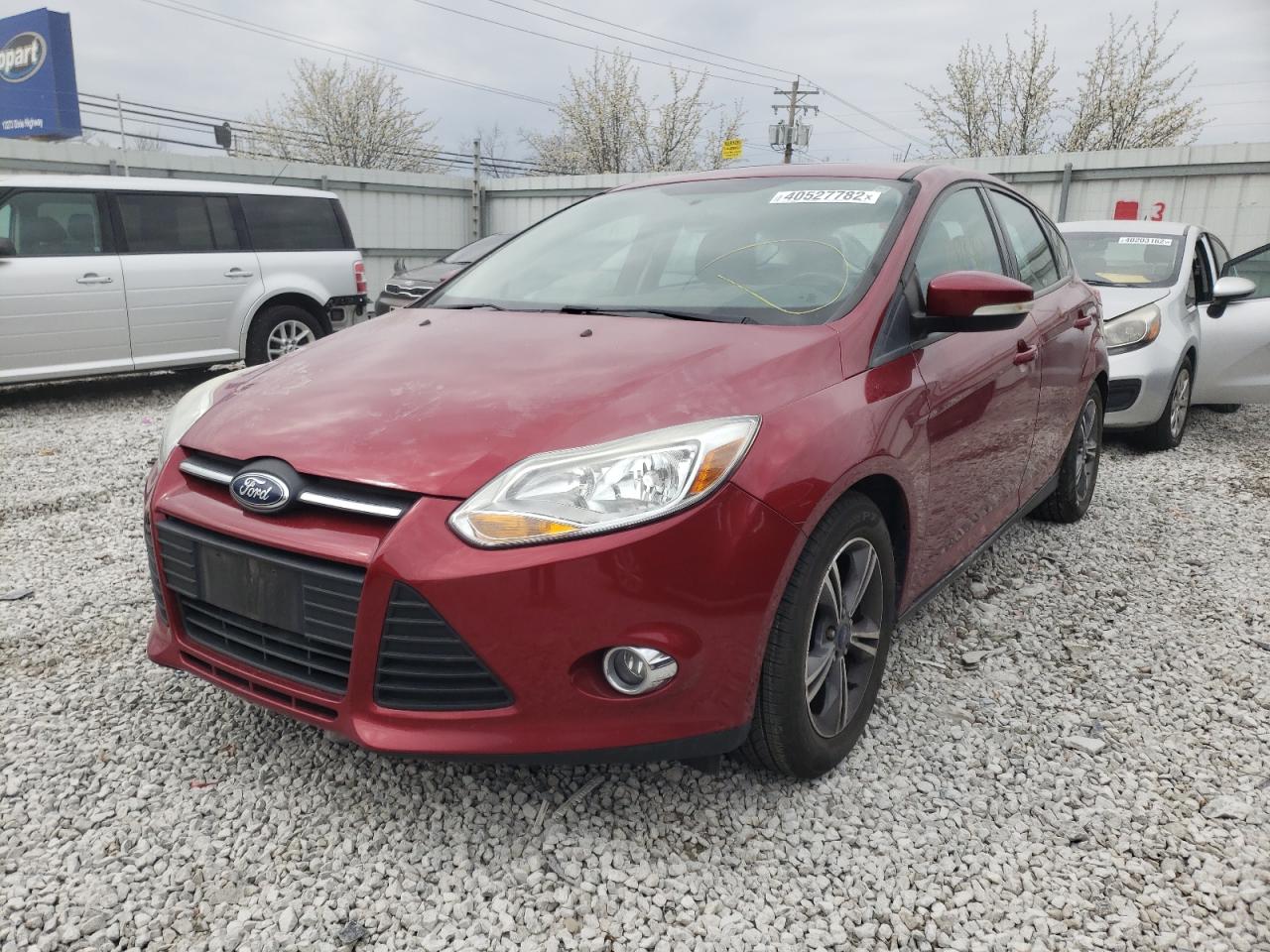 Photo 2 from auction – 2014 FORD FOCUS SE with VIN 1FADP3K21EL438549