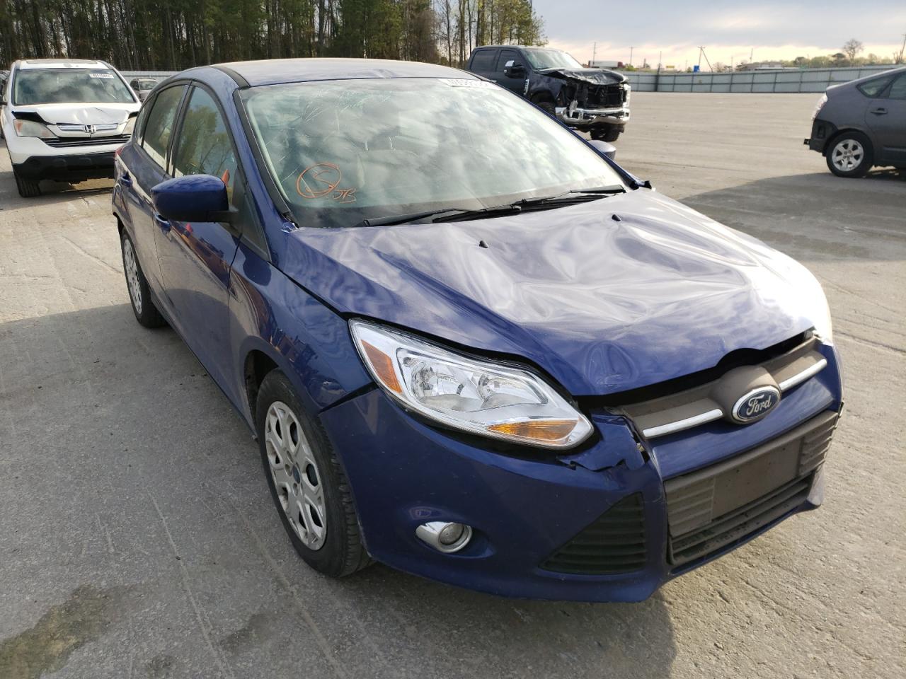 FORD FOCUS SE 2012 with VIN 1FAHP3K29CL266463 - Photo from auction