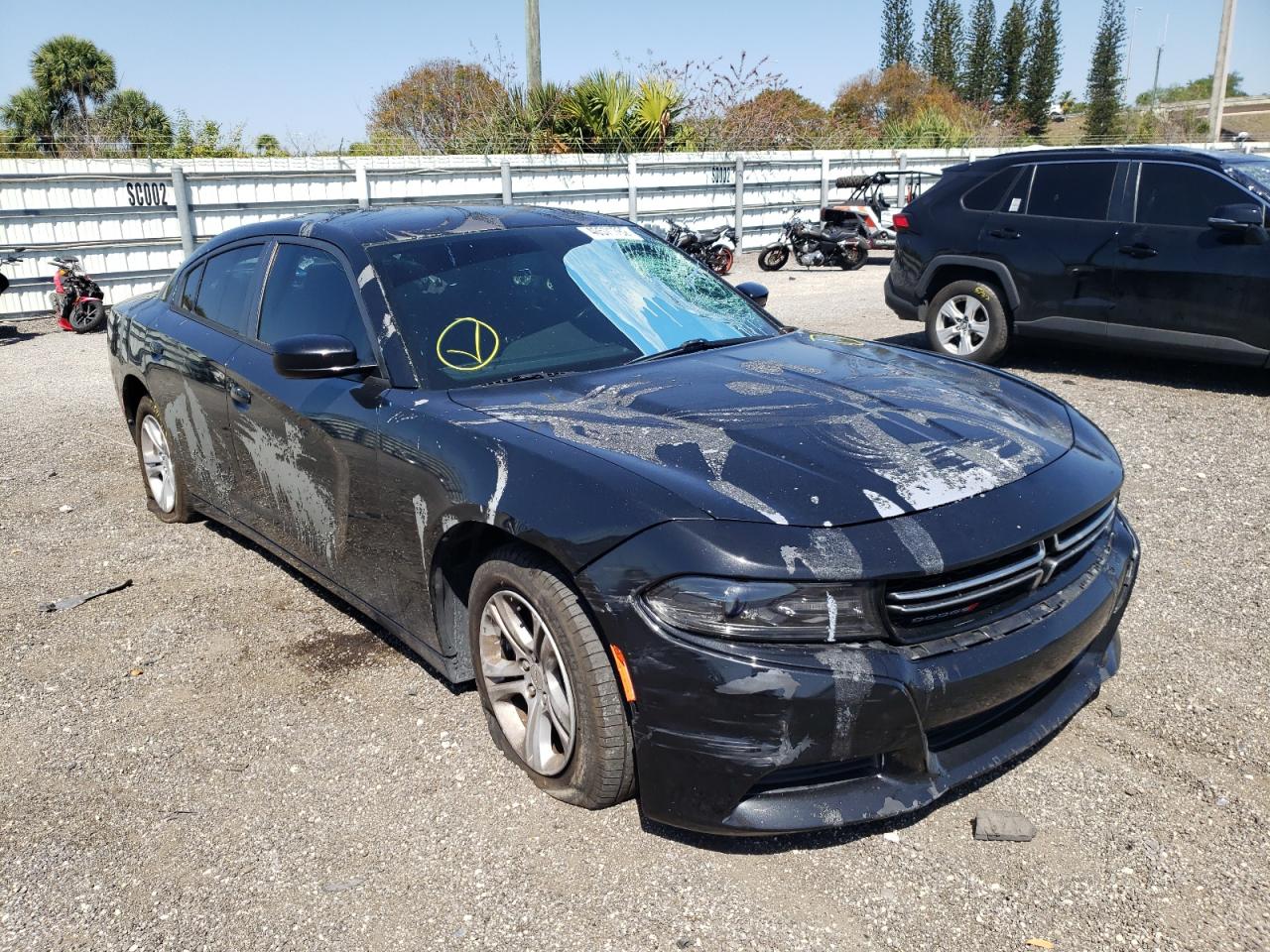 DODGE CHARGER SE 2015 with VIN 2C3CDXBG6FH776422 - Photo from auction