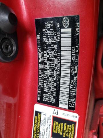 Photo 10 from auction – 2014 TOYOTA CAMRY L with VIN 4T1BF1FKXEU752614