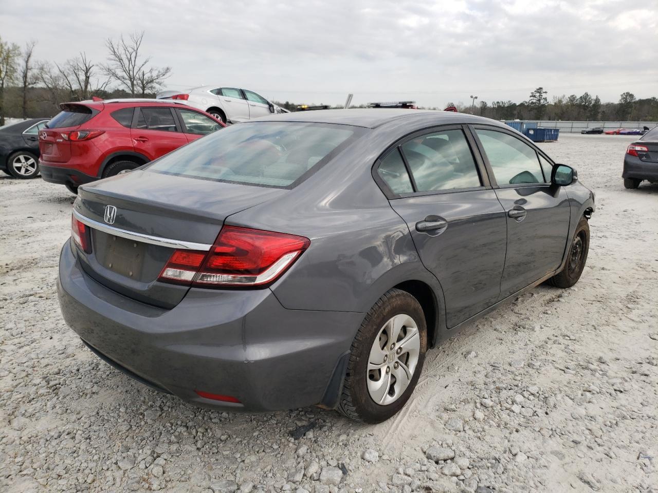 Photo 4 from auction – 2013 HONDA CIVIC LX with VIN 19XFB2F53DE081639
