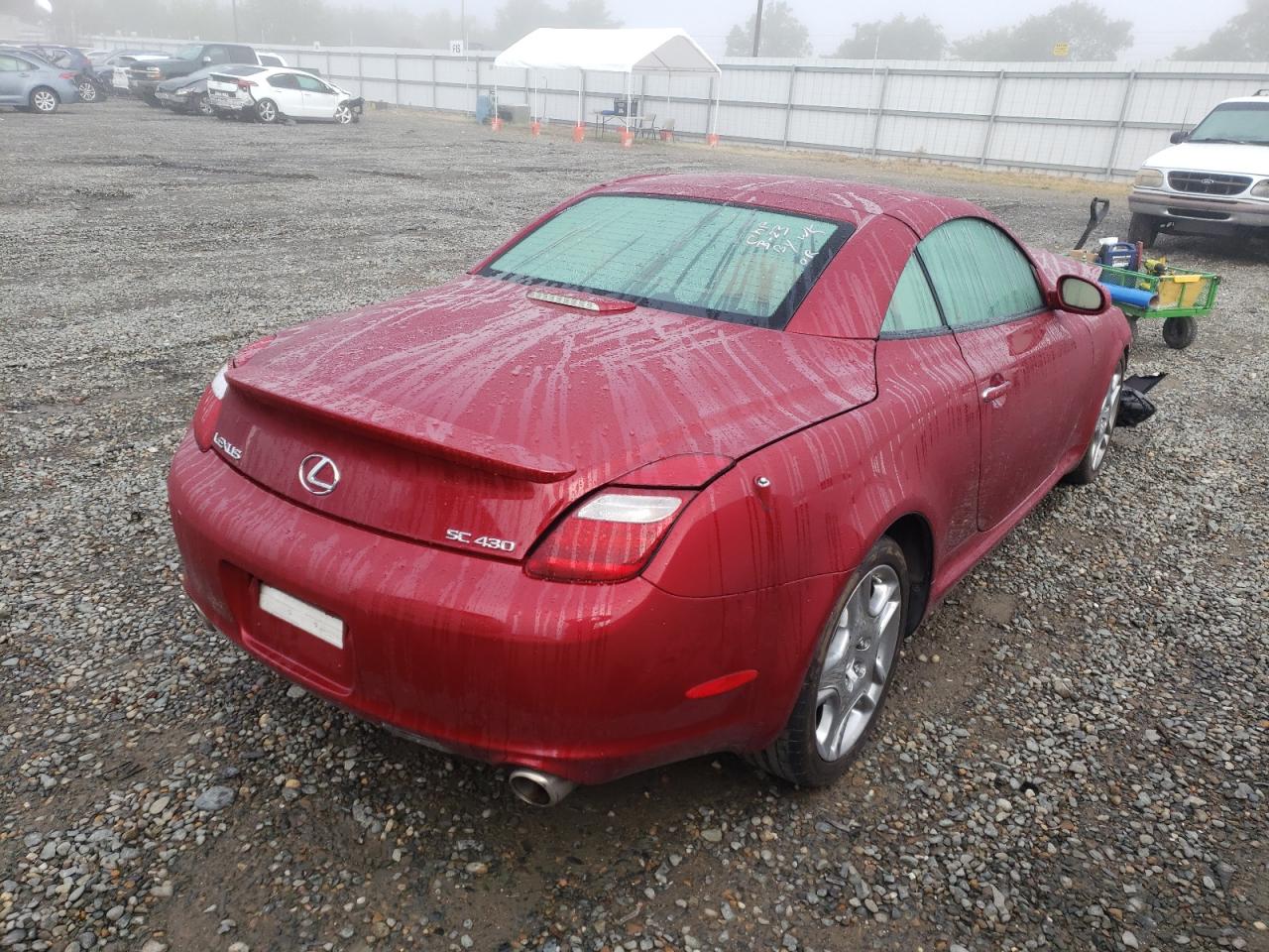 Photo 4 from auction – 2006 LEXUS SC 430 with VIN JTHFN48Y269007645