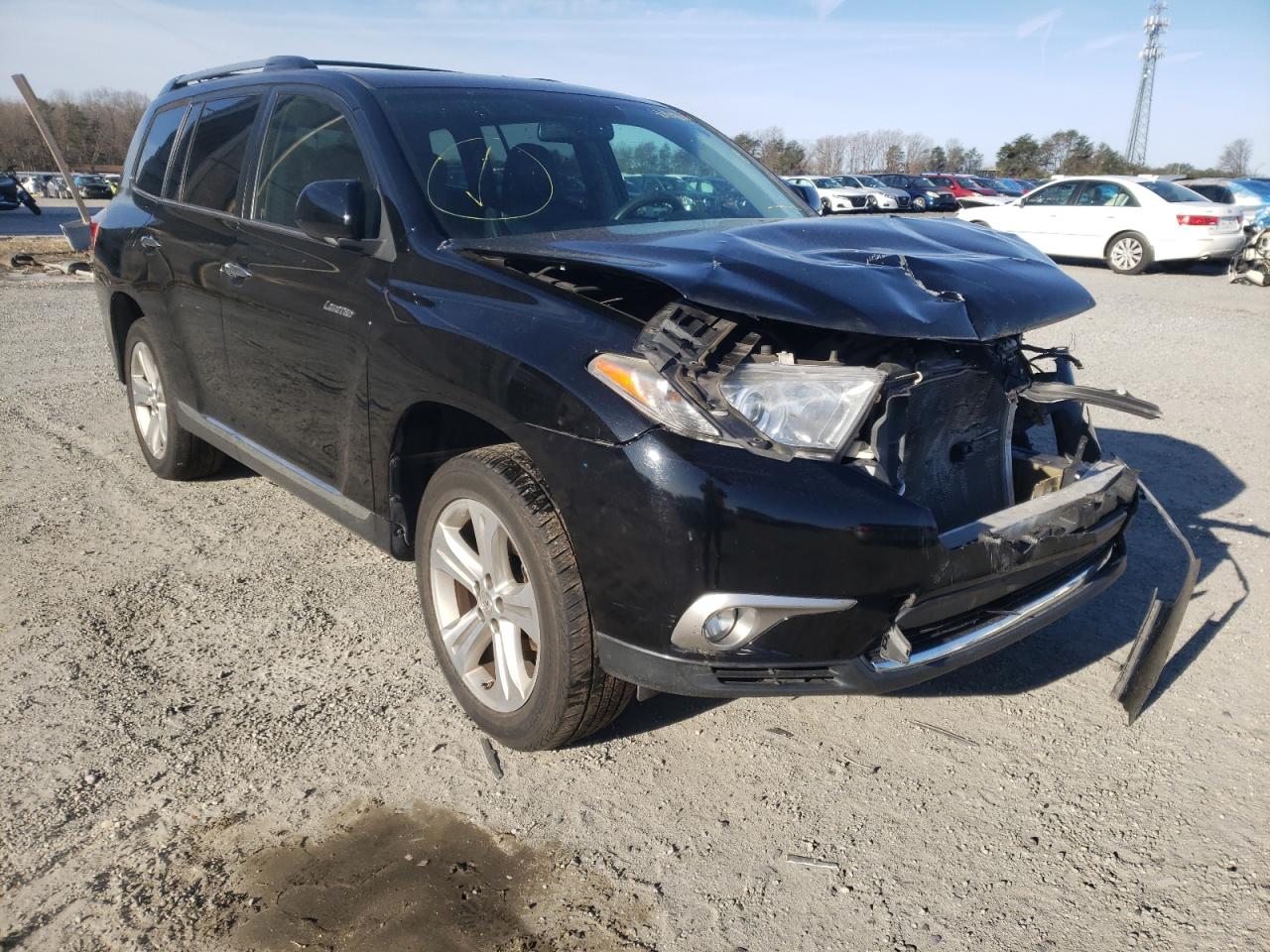 TOYOTA HIGHLANDER 2013 with VIN 5TDDK3EH6DS251684 - Photo from auction