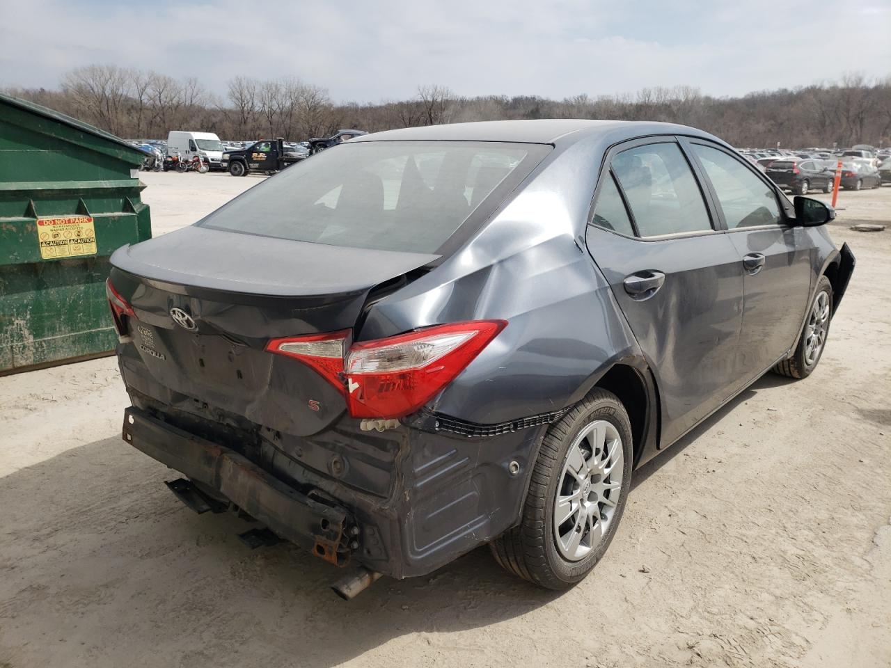 Photo 4 from auction – 2015 TOYOTA COROLLA L with VIN 5YFBURHE5FP196484