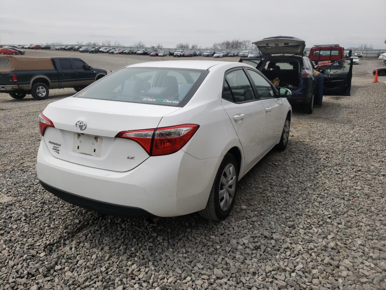 Photo 4 from auction – 2015 TOYOTA COROLLA L with VIN 2T1BURHE2FC466495