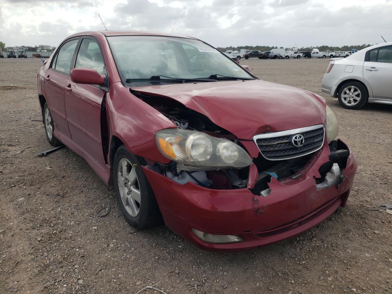 TOYOTA COROLLA CE 2007 with VIN 2T1BR32E37C764773 - Photo from auction