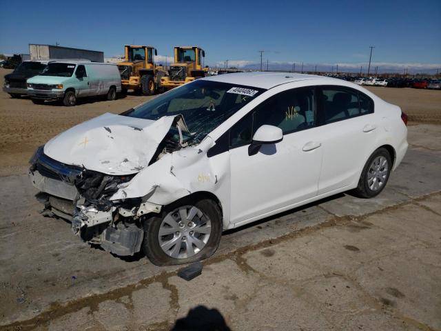 Photo 2 from auction – 2012 HONDA CIVIC LX with VIN 19XFB2F58CE380476