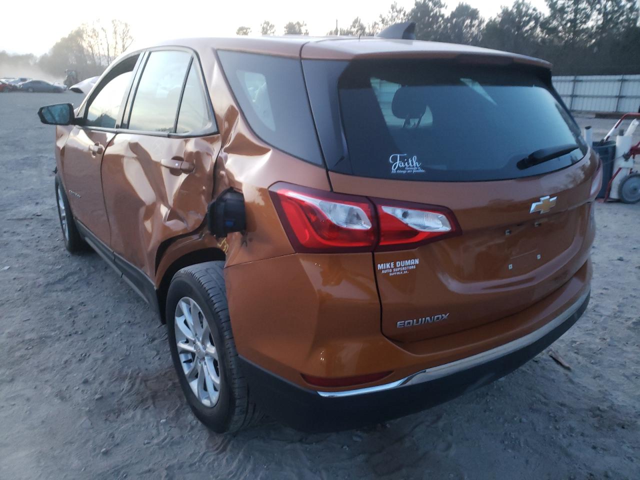 Photo 3 from auction – 2018 CHEVROLET EQUINOX LS with VIN 2GNAXHEV4J6141057