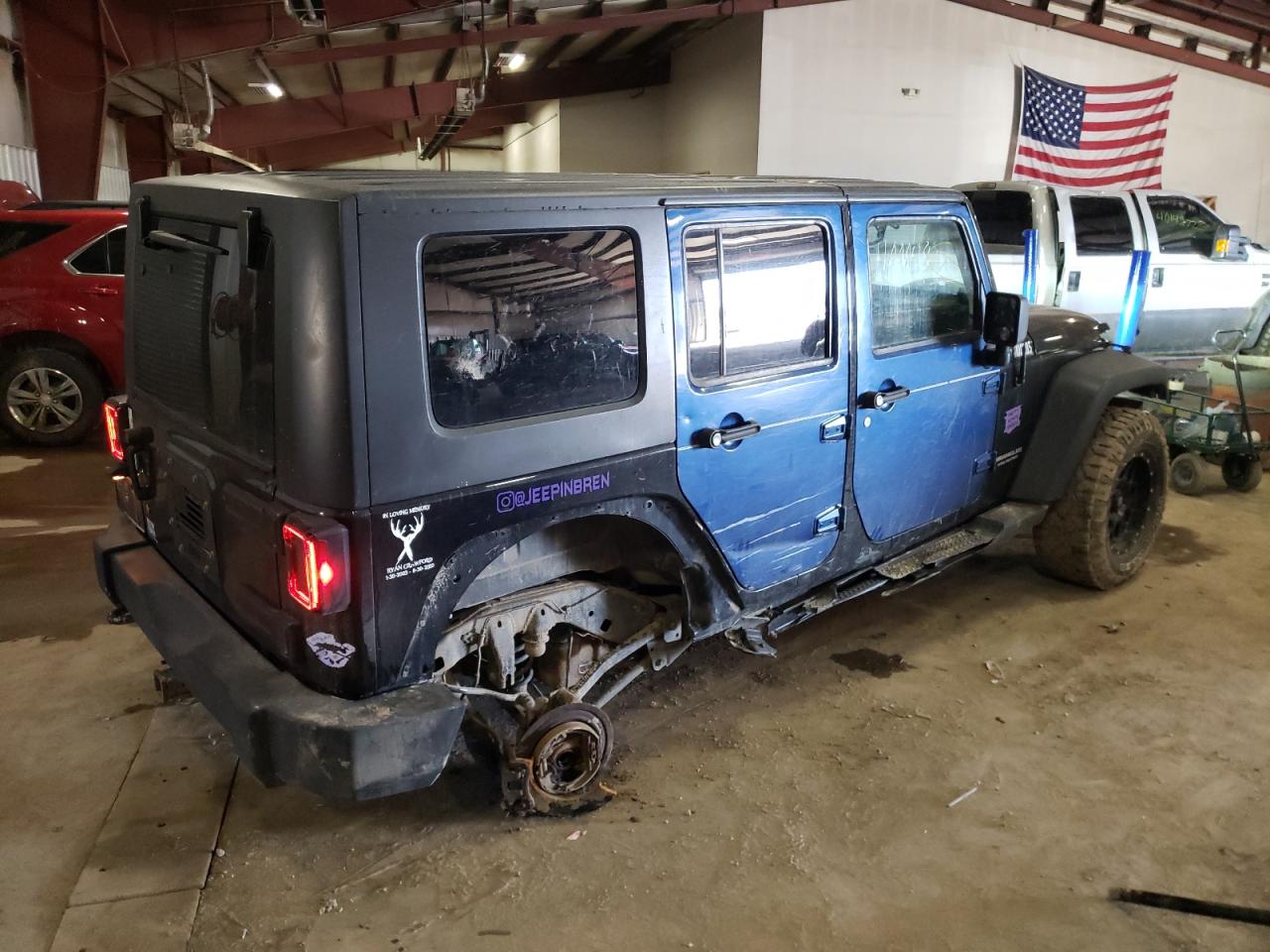 Photo 4 from auction – 2010 JEEP WRANGLER U with VIN 1J4BA3H18AL161159