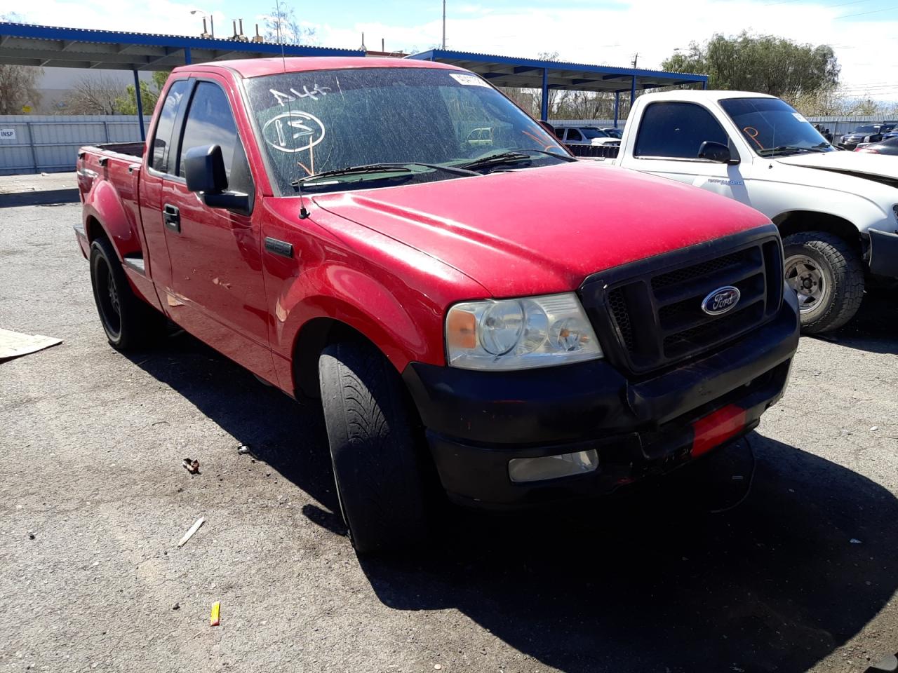 FORD F150 2005 with VIN 1FTRF02W05KD34466 - Photo from auction